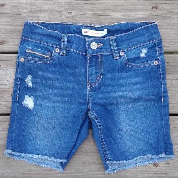 Levi's Other - Girls S 8 Reg Levi's Boyfriend Denim Jean Shorts